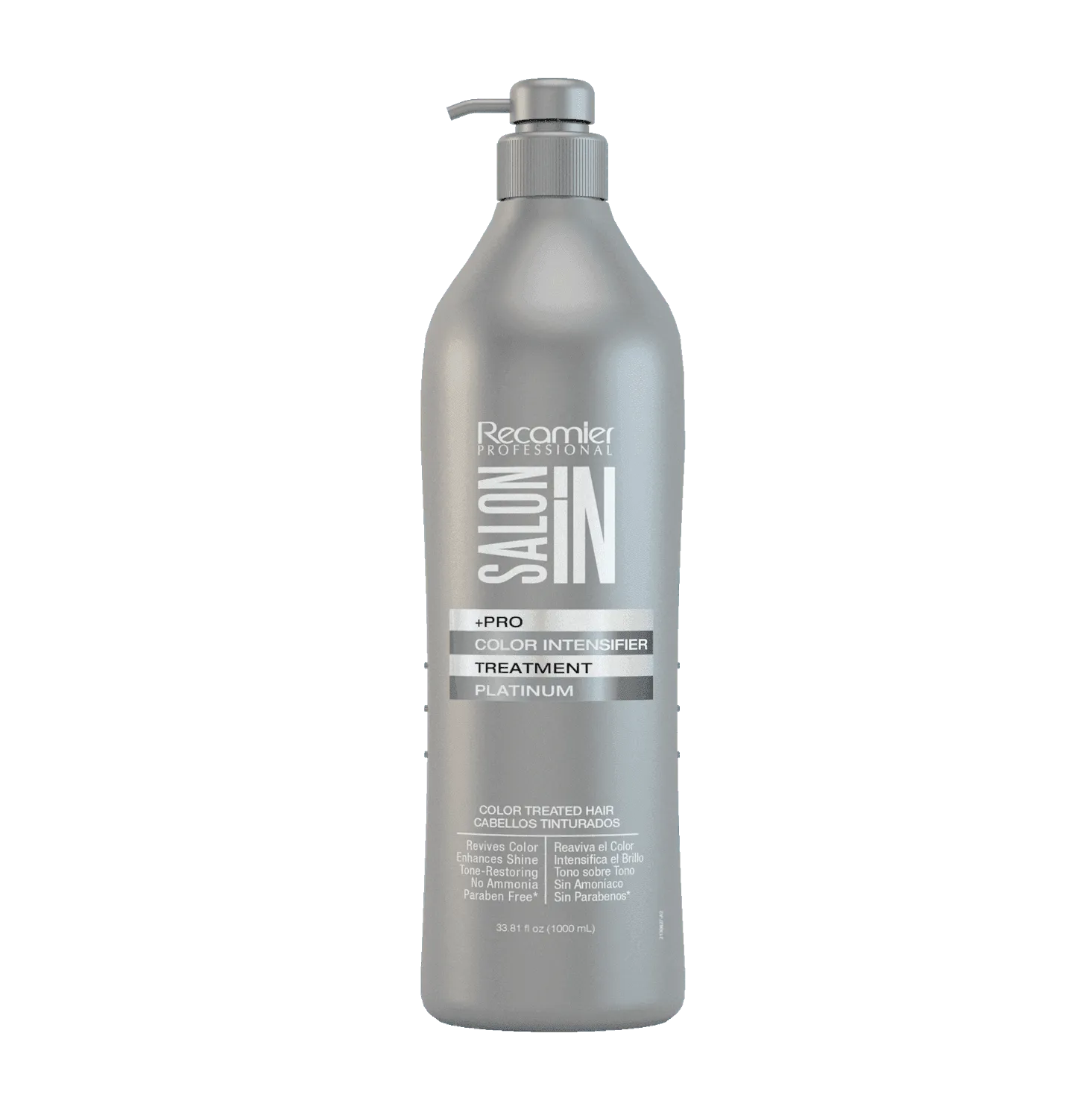 COLOR INTENSIFIER (MATIZANTE) TREATMENT PLATINUM 1000ML - 042986 SALON IN