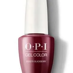 GCF52 BOGOTA BLACKBERRY - OPI GEL COLOR - SEMI PERMANENTE