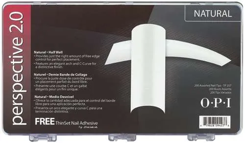 TP257 PERSPECTIVE TIPS 2.0/200 PKG (MOLDES) - OPI NAILS