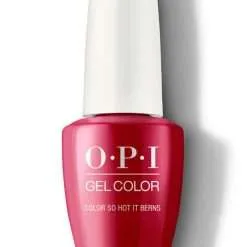 GCZ13 SO HOT IT BERNS - OPI GEL COLOR - SEMI PERMANENTE