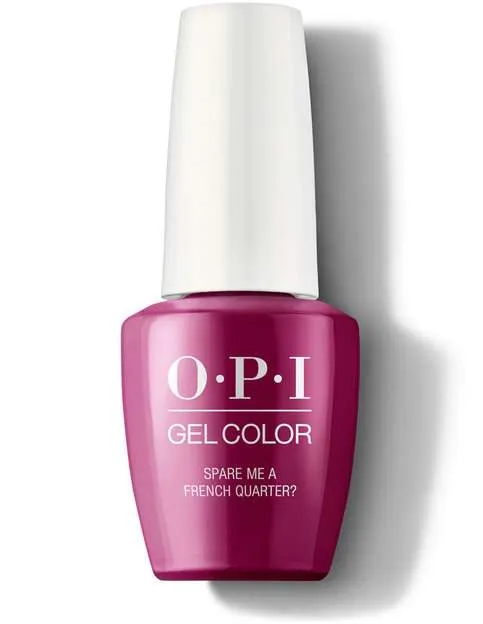 GCN55 SPARE ME A FENCH QUARTER? - OPI GEL COLOR - SEMI PERMANENTE