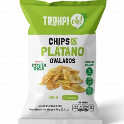 SNACK PLATANO VERDE 80G - 001853 TROHPI OH