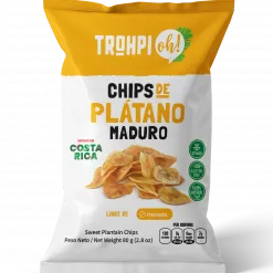 SNACK PLATANO MADURO 80G. - 001877 TROHPI OH