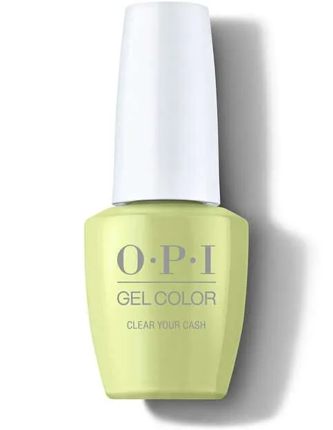 GCS005 CLEAR YOUR CASH 15ML - OPI GEL COLOR - SEMI PERMANENTE