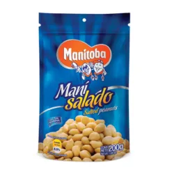 SNACK MANI SALADO 200G. - 12020 MANITOBA