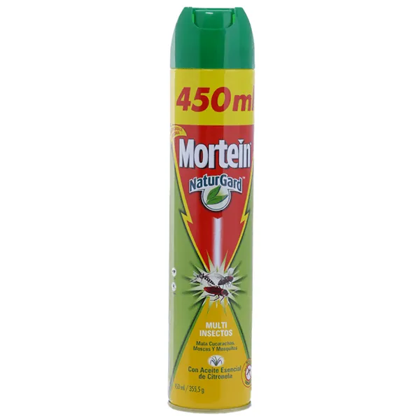 INSECTISIDA MULTINSECTO CITRONELLA 450ML - 665127 MORTEIN