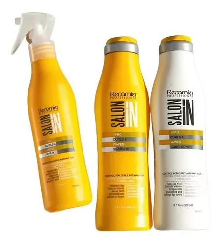 CURLS WAVES KIT 300ML (SH+AC+SP) - 992277 SALON IN