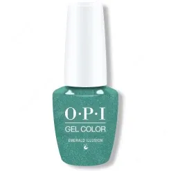 GC090888 EMERALD ILLUSION 15ML - OPI GEL COLOR - SEMI PERMANENTE