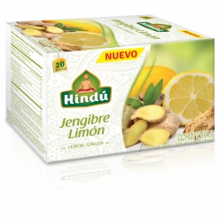 INFUSION JENGIBRE LIMON 20/SOB - 039452 HINDU