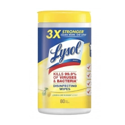 DESINFECTANTE LIMON WIPES 80HJS - 771825 LYSOL