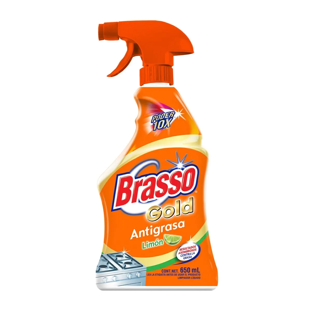 ANTIGRASA GATILLO CITRICO 650ML - 755100 BRASSO