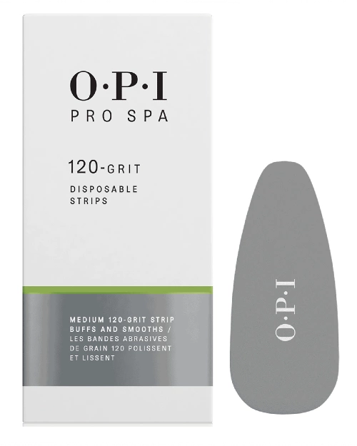 AS102 DISPOSABLE GRIT STRIP/120 (LIJAS PARA PALETA) - OPI PRO SPA - PEDICURE