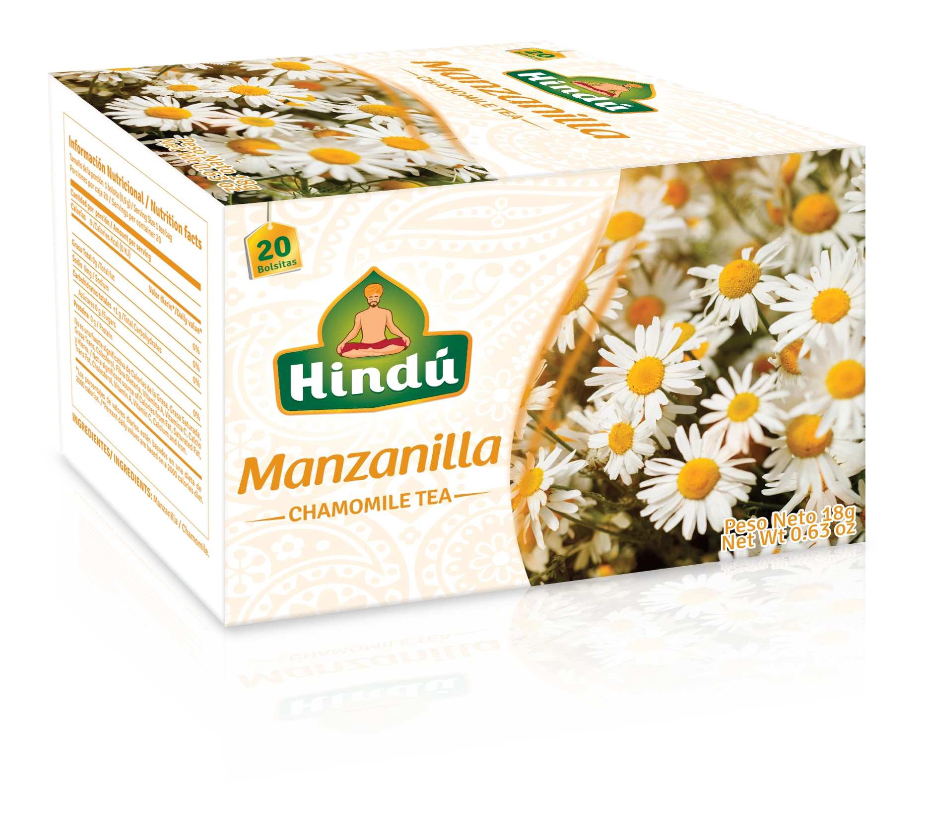 INFUSION MANZANILLA 20/SOB - 030275 HINDU
