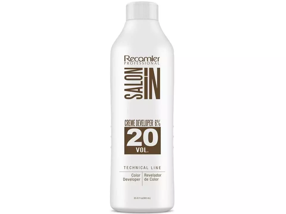 REVELADOR (DEVELOPER CREME) 6% VOL.20 900ML - 044508 SALON IN