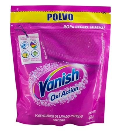QUITAMANCHAS POLVO COLOR DOY PACK 450G - 214825 VANISH