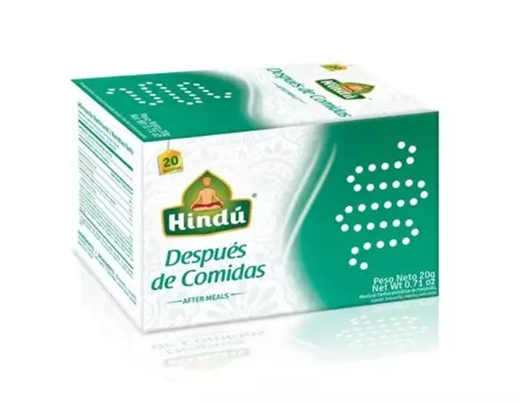 INFUSION SALUDABLE DESPUES DE COMIDAS 20/SOB - 40014 HINDU