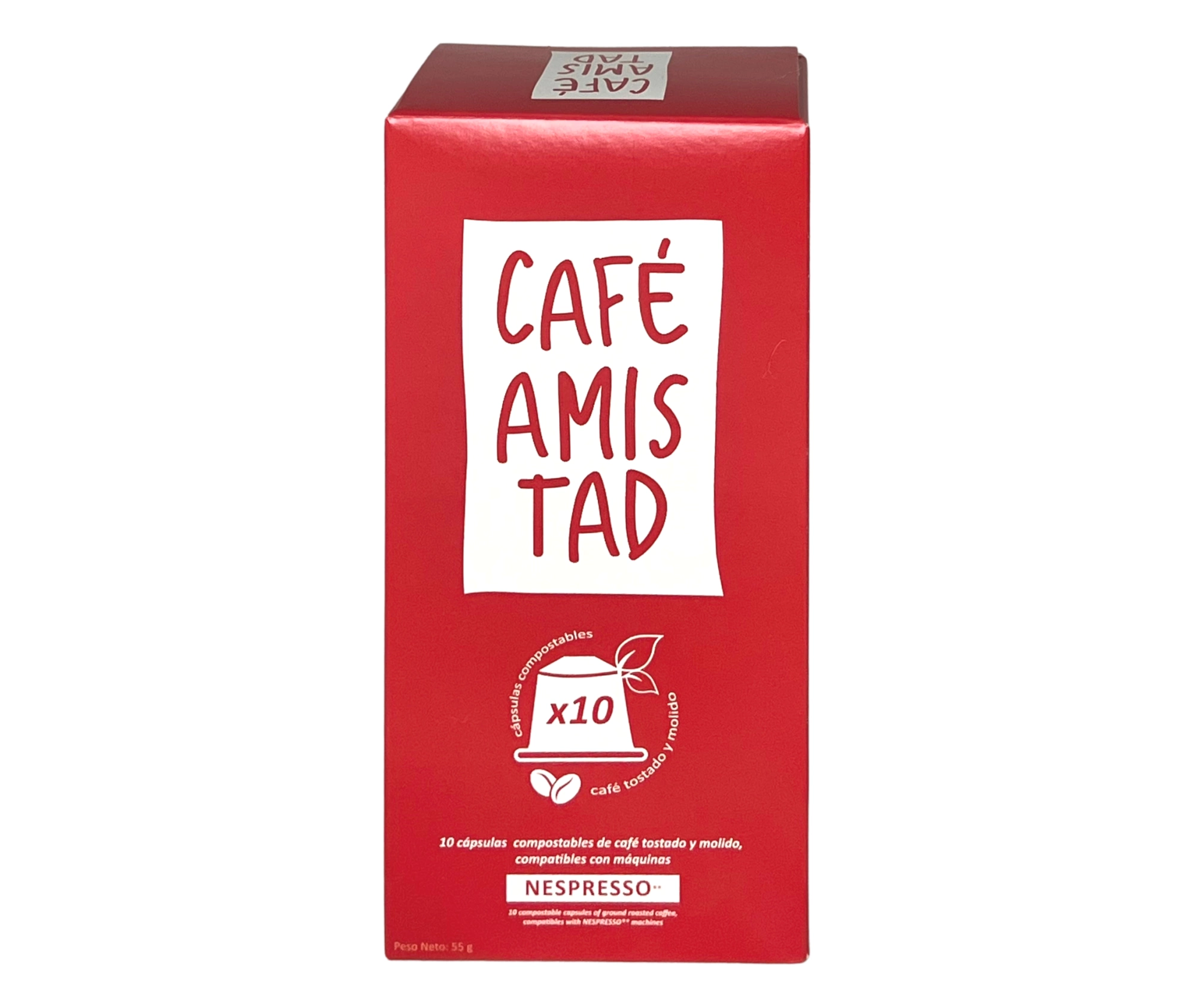 CAFE CAPSULA 5.5G (COMPATIBLE NESSPRESSO) - 290259 AMISTAD