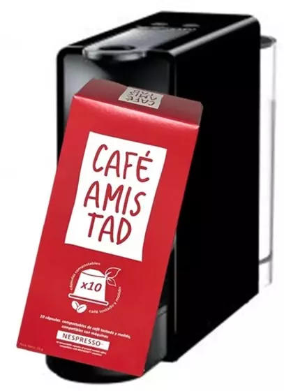 CAFE CAPSULA 5.5G (COMPATIBLE NESSPRESSO) - 290259 AMISTAD - Imagen 2