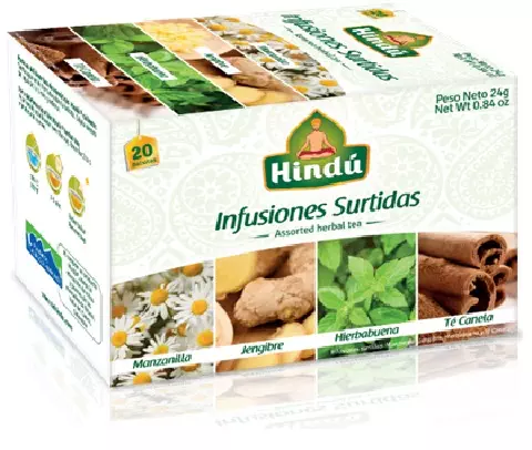 INFUSIONES SURTIDAS 20/SOB - 39506 HINDU