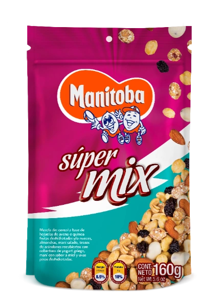 SNACK MEZCLA SUPER MIX 160G - 012211 MANITOBA SNACK